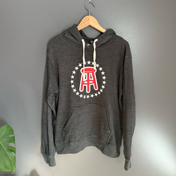 Barstool Sports Other - Barstool Sports Logo Hoodie in Gray Size Large